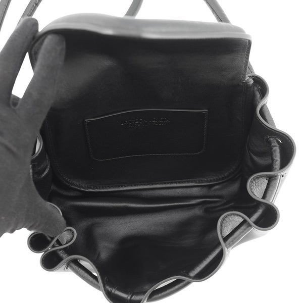 ボッテガヴェネタ ショルダーバッグ ビーク スモール レザー BOTTEGA VENETA 黒