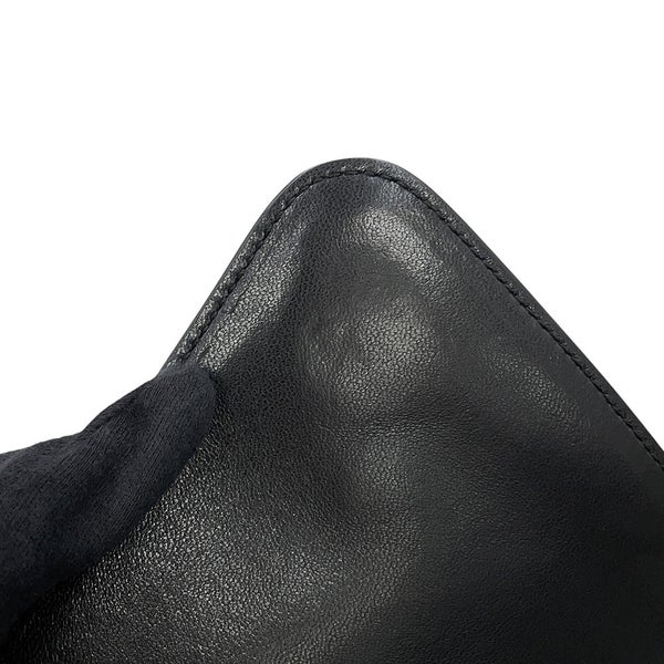 ボッテガヴェネタ ショルダーバッグ ビーク スモール レザー BOTTEGA VENETA 黒
