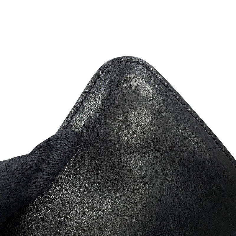 ボッテガヴェネタ ショルダーバッグ ビーク スモール レザー BOTTEGA VENETA 黒