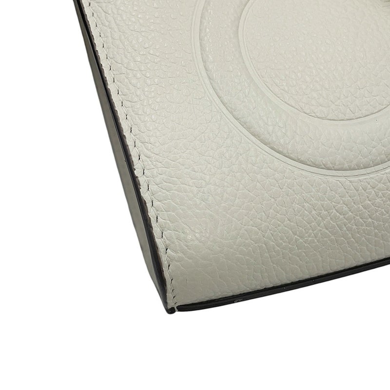 ジミーチュウ ハンドバッグ CHOO BOOK レザー JIMMY CHOO 2way 白