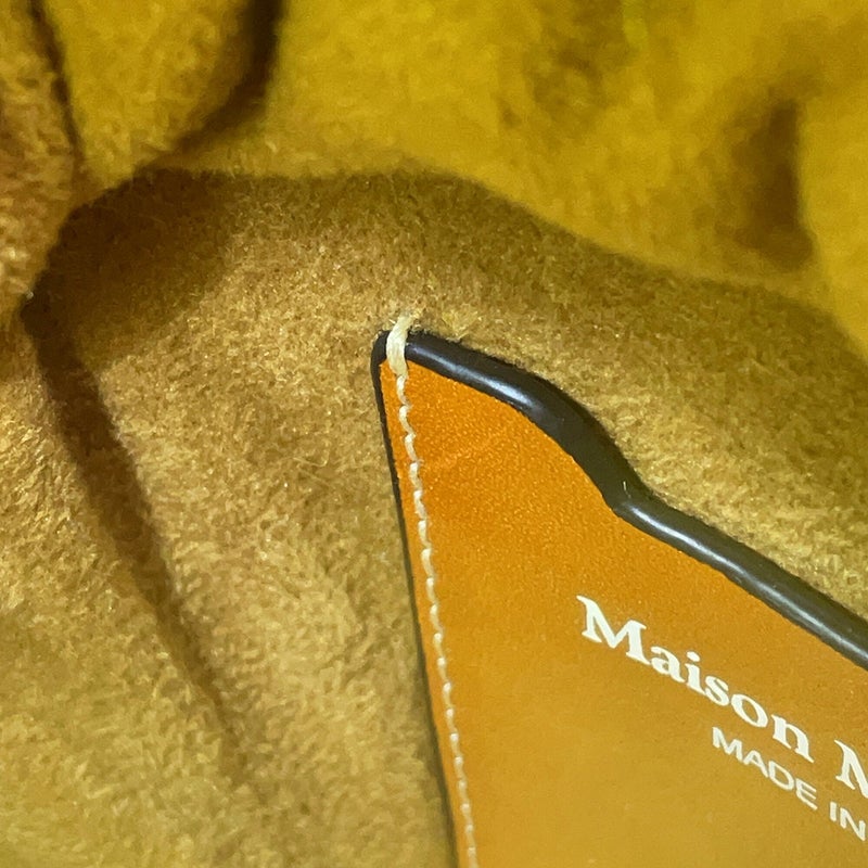 メゾンマルジェラ ショルダーバッグ ファイヤー ミニ 植木鉢モチーフ バケットバッグ レザー SB3WG0043 Maison Margiela