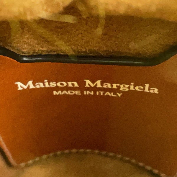 メゾンマルジェラ ショルダーバッグ ファイヤー ミニ 植木鉢モチーフ バケットバッグ レザー SB3WG0043 Maison Margiela