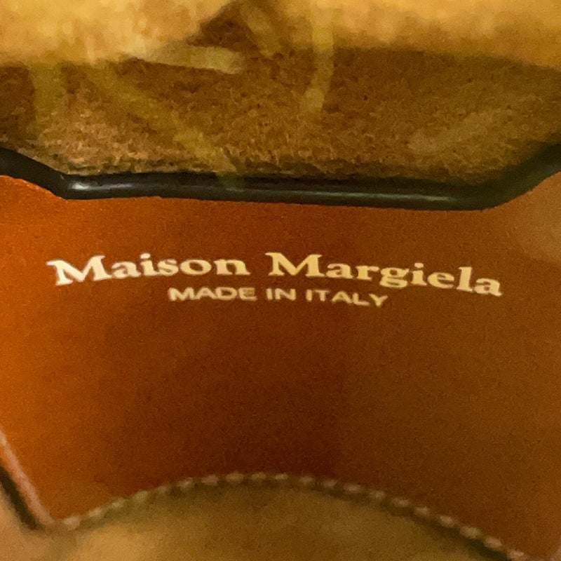 メゾンマルジェラ ショルダーバッグ ファイヤー ミニ 植木鉢モチーフ バケットバッグ レザー SB3WG0043 Maison Margiela
