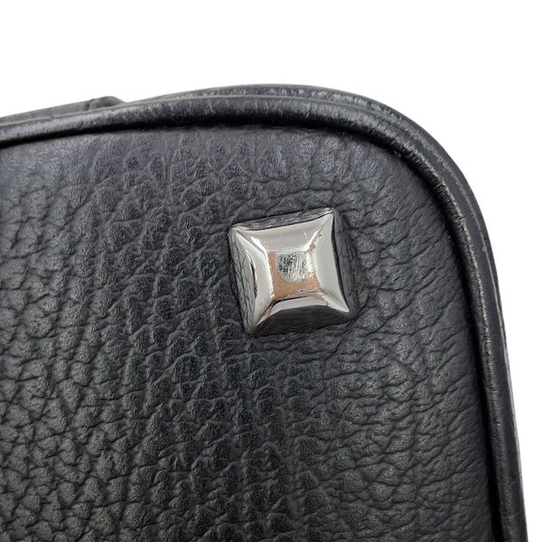 メゾンマルジェラ ハンドバッグ 5AC マイクロ カーフレザー キャンバス S56WG0081 Maison Margiela 2WAY 黒