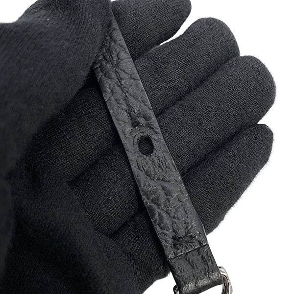 メゾンマルジェラ ハンドバッグ 5AC マイクロ カーフレザー キャンバス S56WG0081 Maison Margiela 2WAY 黒