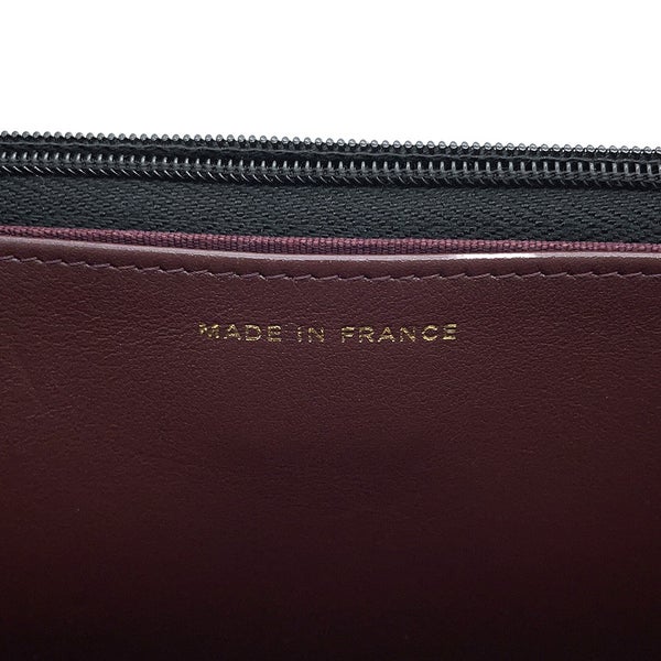 シャネル チェーンウォレット クラシック マトラッセ ココマーク キャビアスキン AP0250 CHANEL 財布 黒