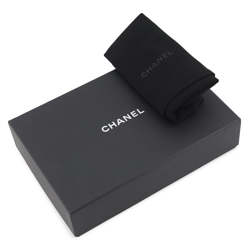 シャネル チェーンウォレット クラシック マトラッセ ココマーク キャビアスキン AP0250 CHANEL 財布 黒