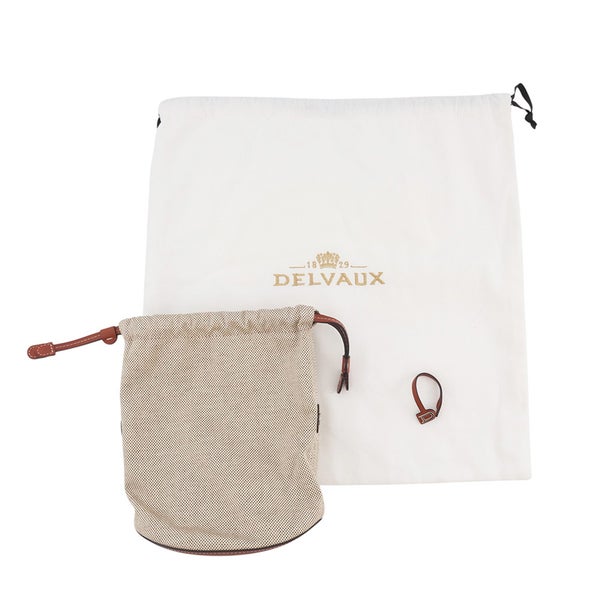 デルヴォー ハンドバッグ Pin パン ミニ フェルト レザー Delvaux デルボー