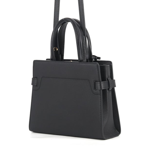 デルヴォ― ハンドバッグ タンペート クラッシュ スモール AA0646BQS099ZDO Delvaux 2way 黒 デルボー アウトレット品