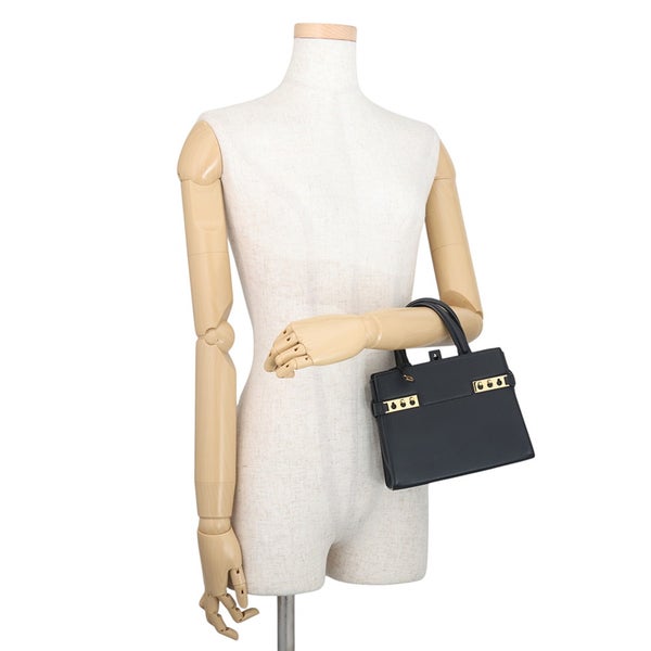 デルヴォ― ハンドバッグ タンペート クラッシュ スモール AA0646BQS099ZDO Delvaux 2way 黒 デルボー アウトレット品