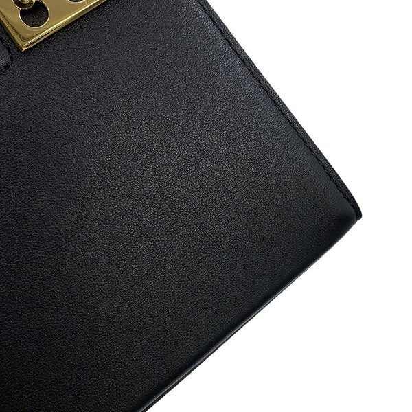 デルヴォ― ハンドバッグ タンペート クラッシュ スモール AA0646BQS099ZDO Delvaux 2way 黒 デルボー アウトレット品