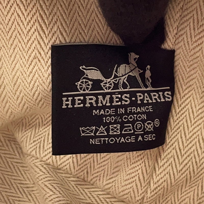 エルメス ポーチ ブリッド・ア・ブラック・HパヴィヨンPM オランジュ・フー/シルバー金具 キャンバス HERMES バッグ 小物入れ