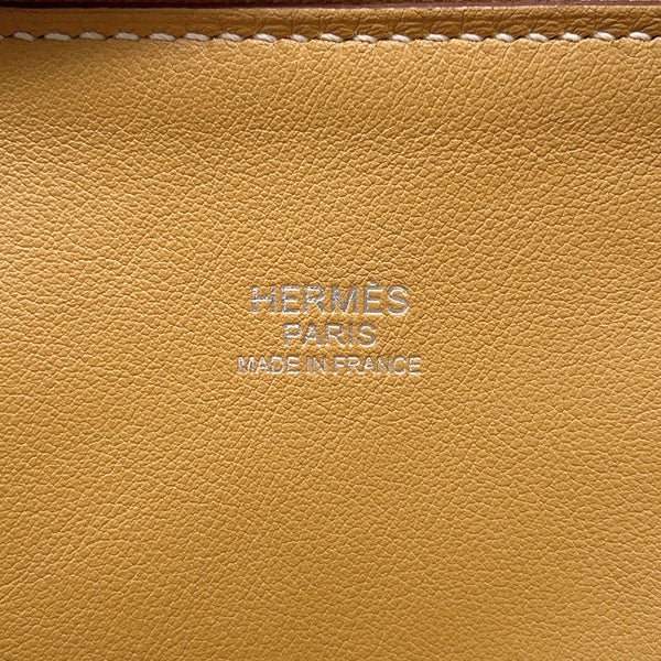 エルメス ハンドバッグ ボリード リラックス 35 カリーュ/シルバー金具 ヴォーシッキム T刻印