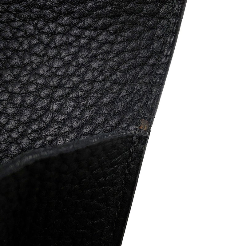 エルメス ビジネスバッグ サックアデペッシュ38 ブラック/ゴールド金具 トゴ B刻印 黒 メンズ