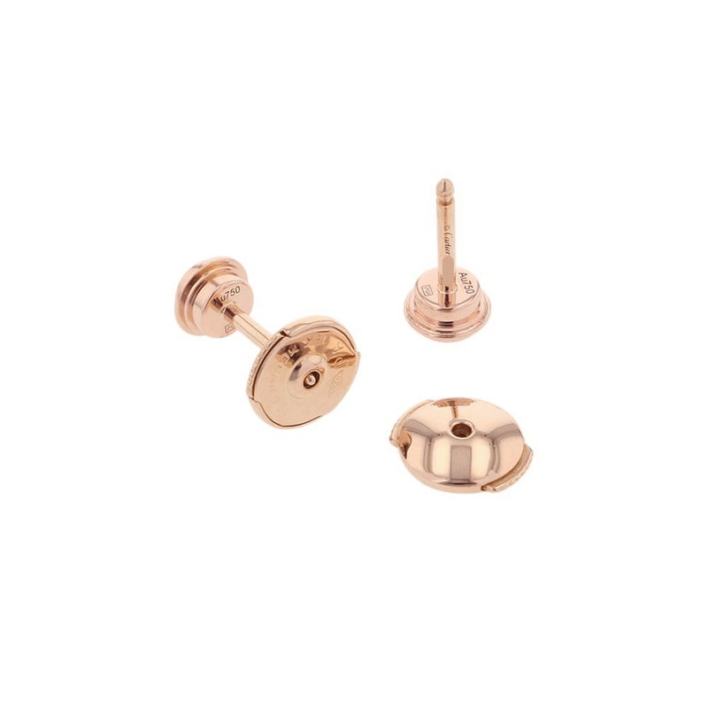 カルティエ ピアス カルティエ ダムール イヤリング ミディアムモデル ダイヤモンド 2P 計0.26ct K18PGピンクゴールド B8041500