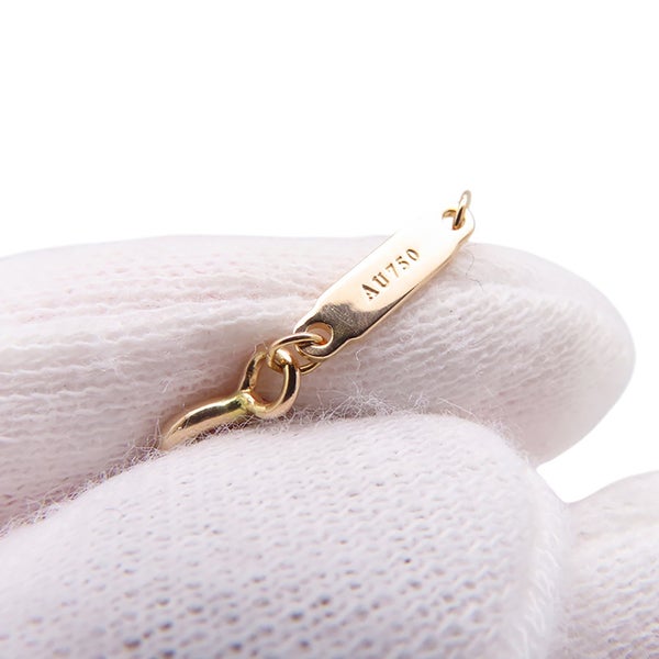 ティファニー ネックレス Tスマイル ペンダント ラージ ダイヤモンド 計約0.19ct K18PGピンクゴールド 60011654 Tiffany&Co.