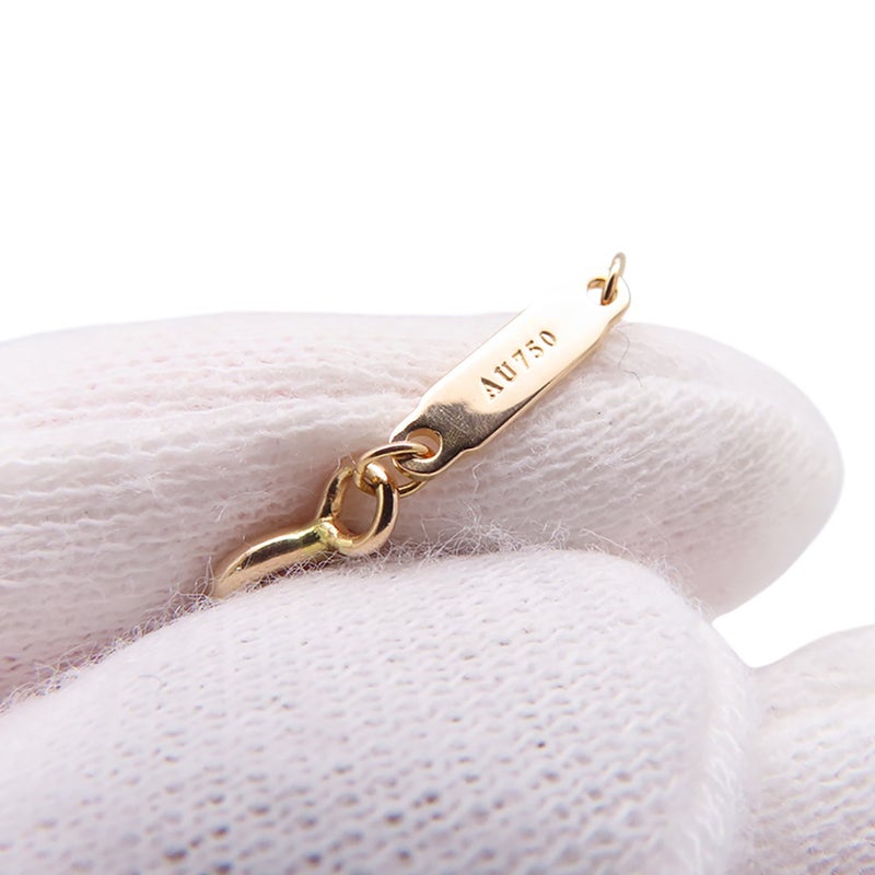 ティファニー ネックレス Tスマイル ペンダント ラージ ダイヤモンド 計約0.19ct K18PGピンクゴールド 60011654 Tiffany&Co.