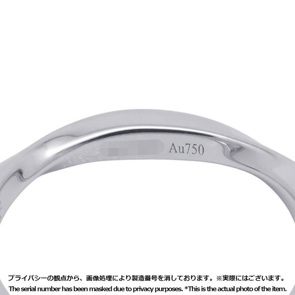 グラフ リング スパイラル バンド K18WGホワイトゴールド サイズ約8号 RGR600 GRAFF 指輪 ジュエリー