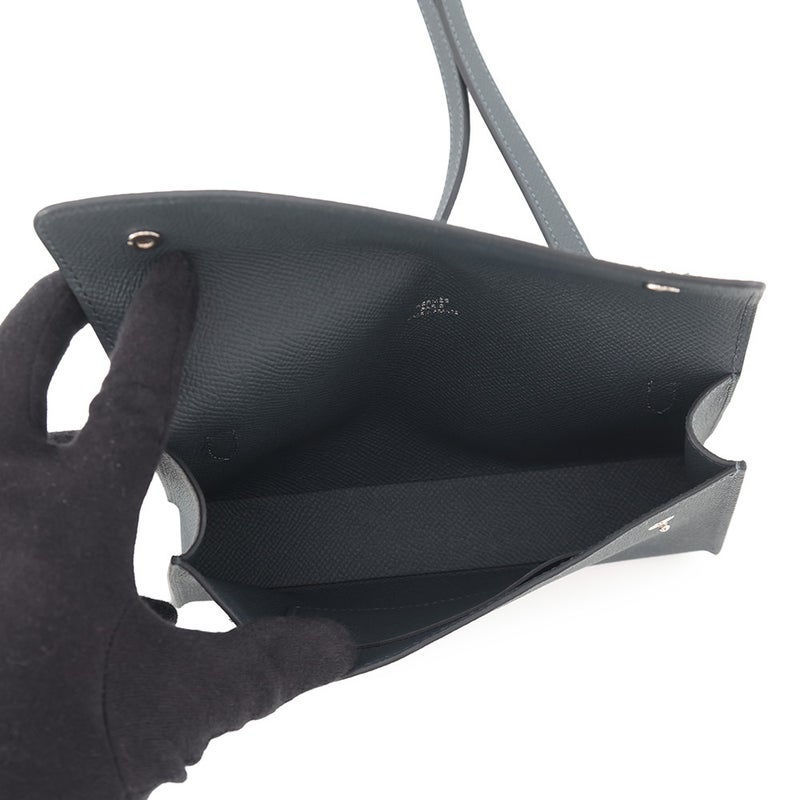 エルメス ショルダーウォレット ナップ トゥーゴー グリミスティ/シルバー金具 エプソン W刻印