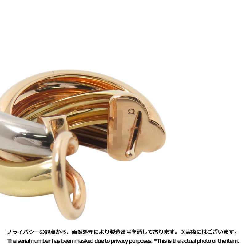 カルティエ ピアス トリニティ イヤリング クラシックモデル K18YG/K18PG/K18WG 80083231 Cartier ジュエリー
