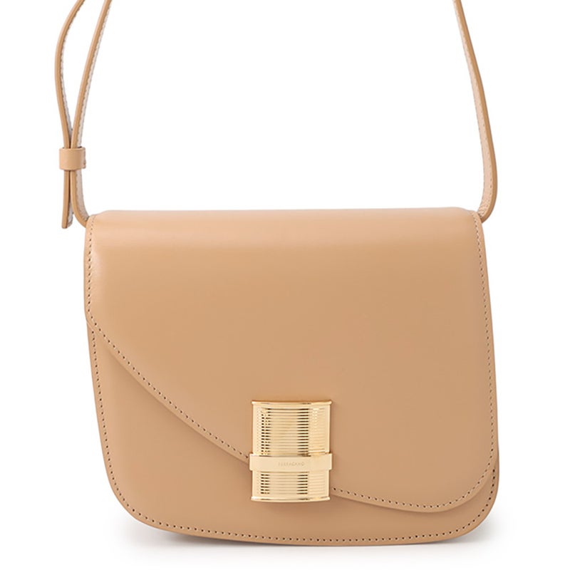 サルヴァトーレ・フェラガモ ショルダーバッグ フィアンマXS カーフレザー 215971 Ferragamo