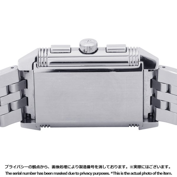 ジャガールクルト レベルソ グランド GMT Q3028120 JAEGER-LECOULTRE 腕時計 シルバー/黒文字盤