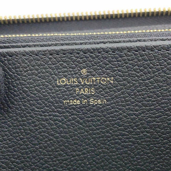 ルイヴィトン 長財布 モノグラム・アンプラント ジッピー・ウォレット M80481 黒 ブラック ラウンドファスナー