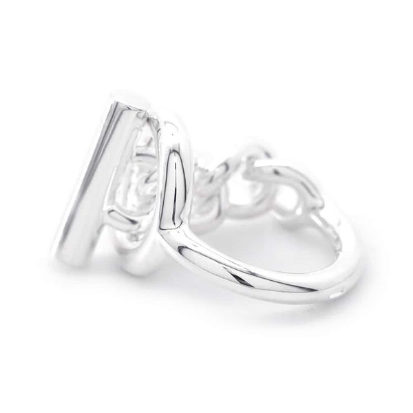 エルメス リング クロワゼット MM SV925シルバー リングサイズ52 HERMES ジュエリー 指輪