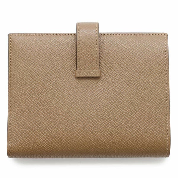 エルメス 二つ折り財布 ベアンコンパクト アルザン/ゴールド金具 エプソン W刻印 HERMES 財布