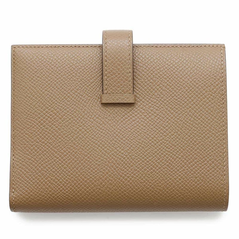 エルメス 二つ折り財布 ベアンコンパクト アルザン/ゴールド金具 エプソン W刻印 HERMES 財布