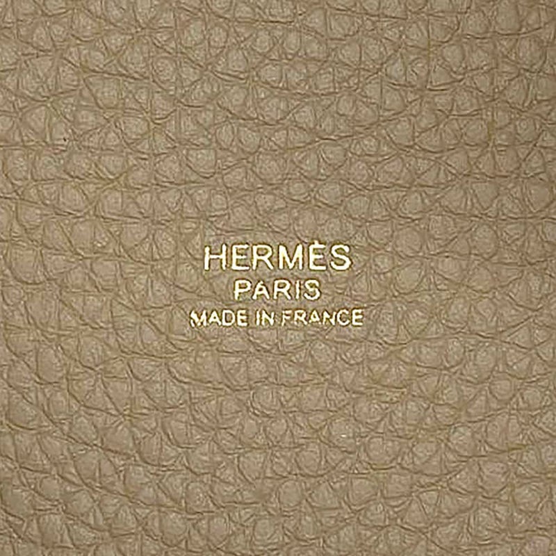 エルメス ハンドバッグ ピコタンロックPM ベージュマルファ/ゴールド金具 トリヨンクレマンス W刻印