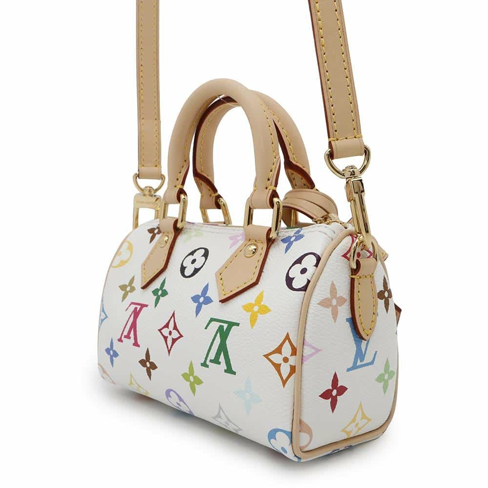 ルイヴィトン ハンドバッグ モノグラム LV × TM ナノ・スピーディ