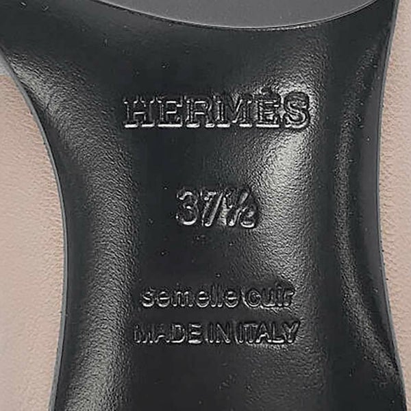 エルメス モカシン ロワイヤル レザー レディースサイズ37 1/2 HERMES 靴