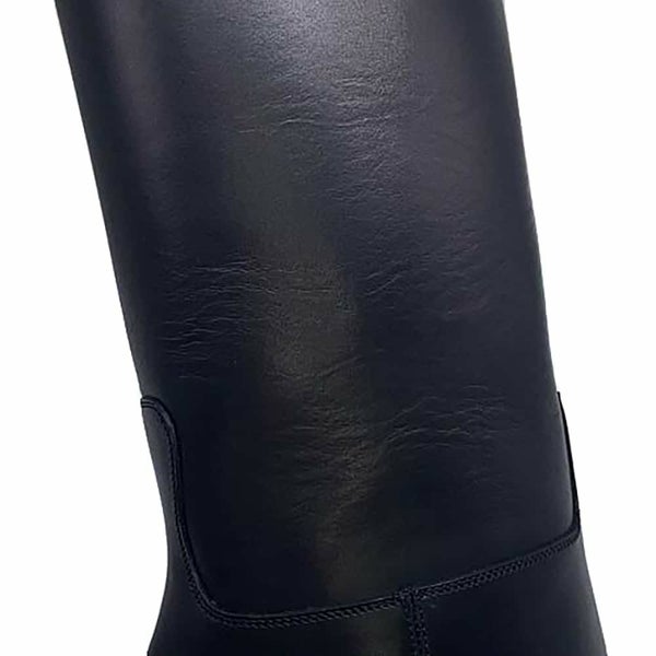 エルメス ブーツ ジャンピング レザー レディースサイズ36 HERMES ショートブーツ 黒