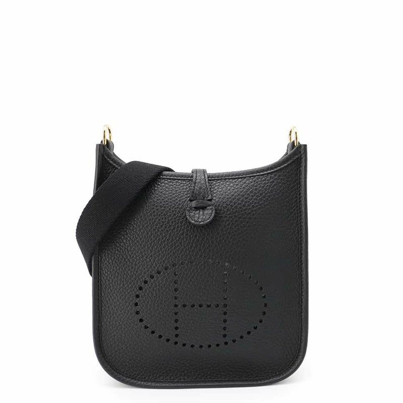 エルメス エブリンTPM アマゾン ブラック/ゴールド金具 トリヨンクレマンス K刻印 黒