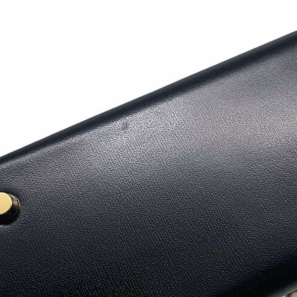 エルメス ハンドバッグ ミニケリー2 外縫い ブラック/ゴールド金具 ボックスカーフ U刻印 2wayショルダー 黒