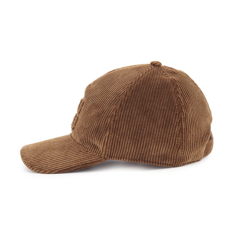ミュウミュウ キャップ ロゴ コーデュロイ 5HC179 サイズL Miu Miu CAP
