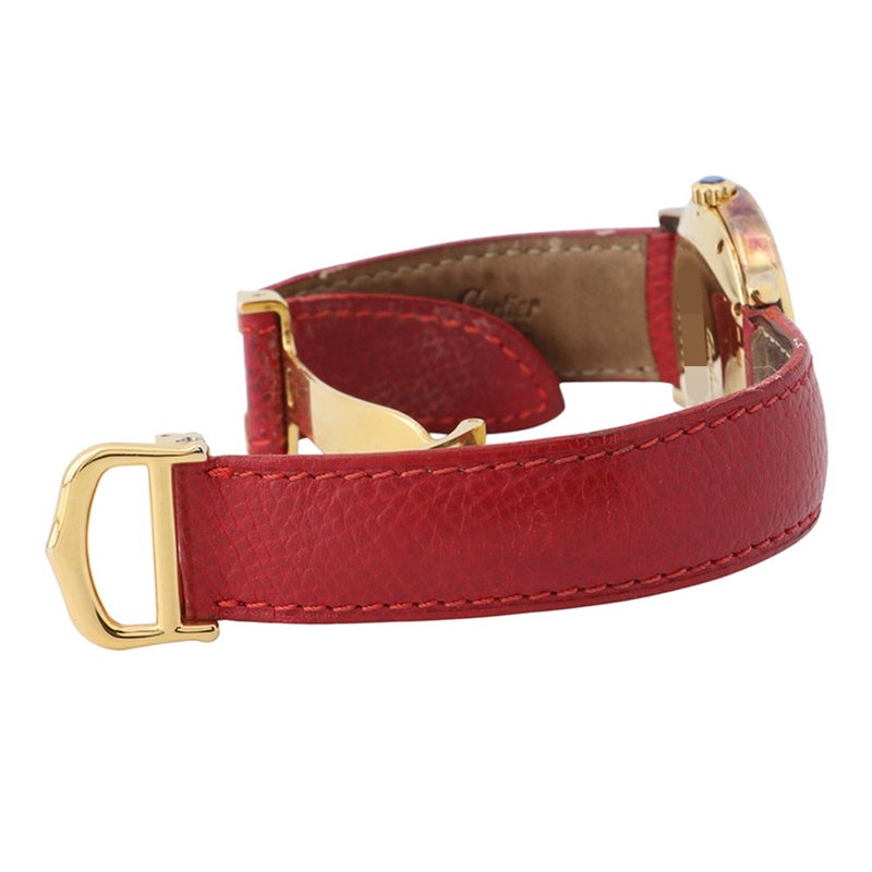 カルティエ マストドゥカルティエ ロンド W1006922 Cartier 腕時計 白文字盤