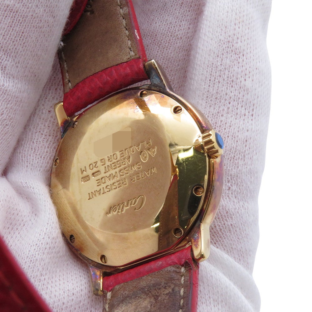 カルティエ マストドゥカルティエ ロンド W1006922 Cartier 腕時計 白