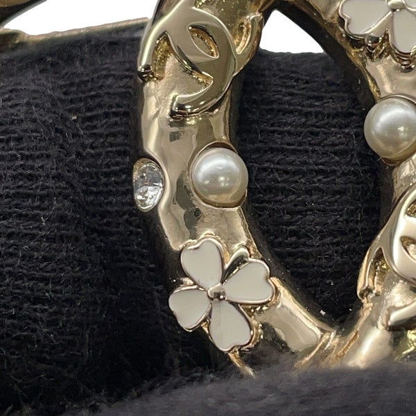 シャネル ブローチ ココマーク フラワー メタル B22 S CHANEL アクセサリー