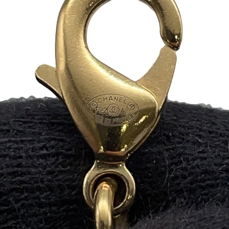 シャネル ネックレス ココマーク ラインストーン F22 A AB8930 CHANEL  チョーカー