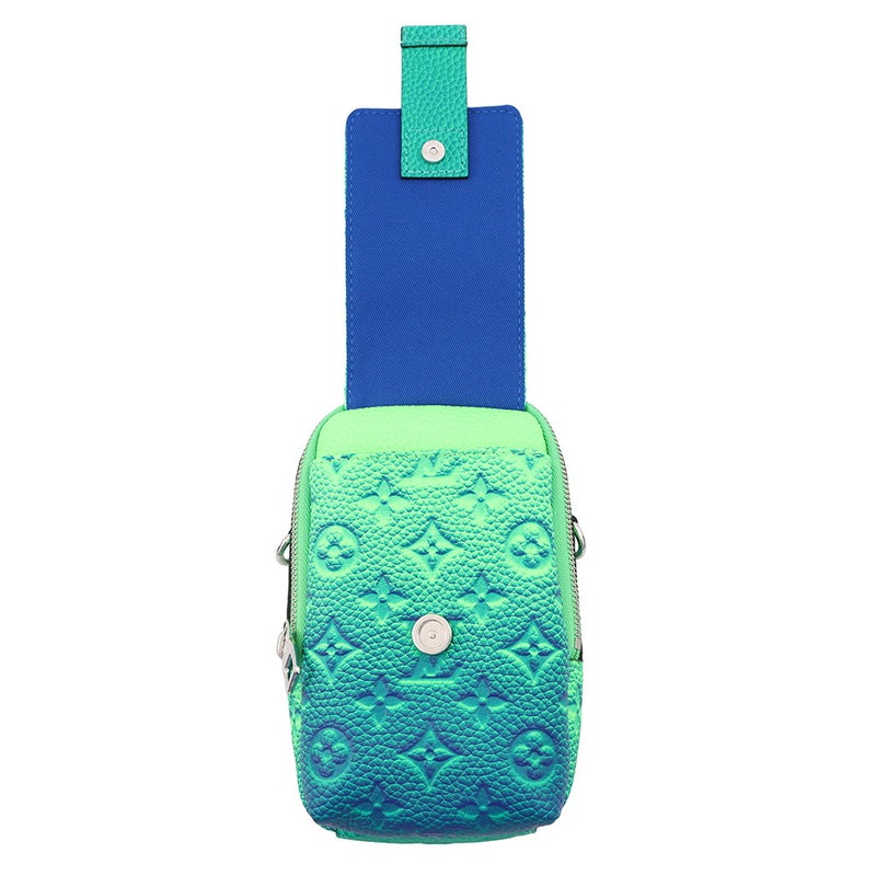 ルイヴィトン ショルダーバッグ ダブル・フォンポーチ イリュージョン トリヨンレザー M81223 LOUIS VUITTON バッグ メンズ