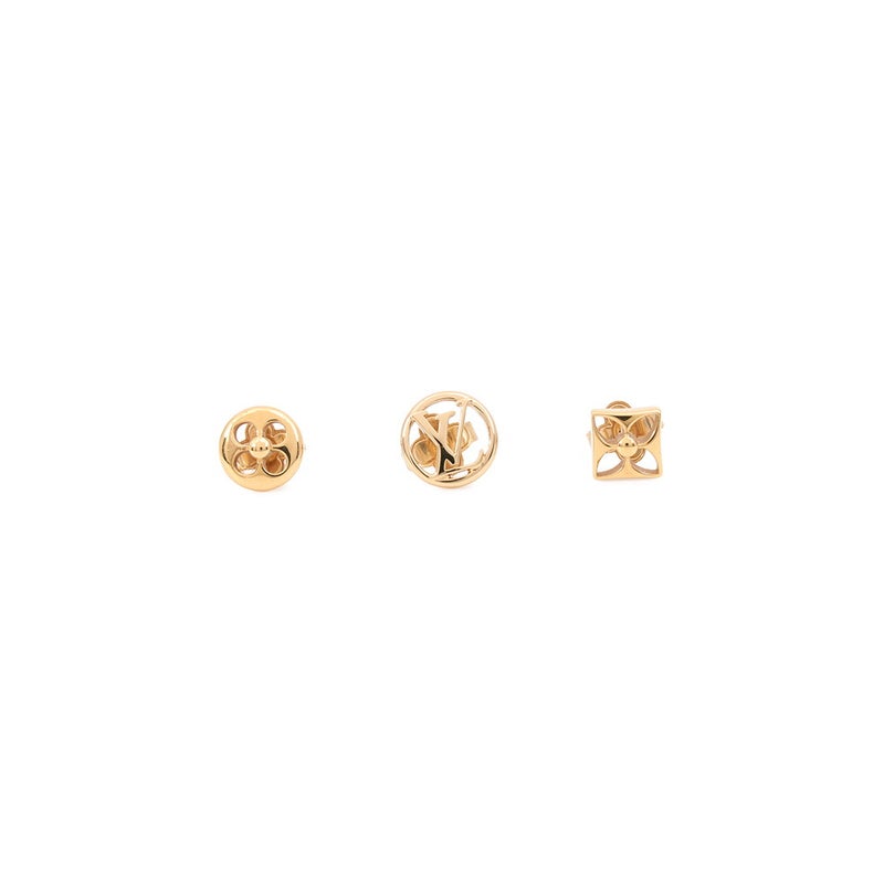 ルイヴィトン ピアス  3点セット ブックレドレイユ・クレイジー イン ロック M00395 LOUIS VUITTON アクセサリー