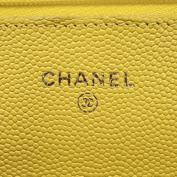 シャネル チェーンウォレット クラシック マトラッセ ココマーク キャビアスキン AP0250 CHANEL 財布