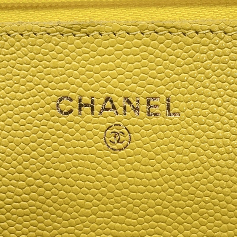 シャネル チェーンウォレット クラシック マトラッセ ココマーク キャビアスキン AP0250 CHANEL 財布