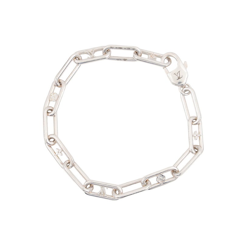 ルイヴィトン ブレスレット スリーク モノグラム Ag925 サイズM M1358M LOUIS VUITTON アクセサリー