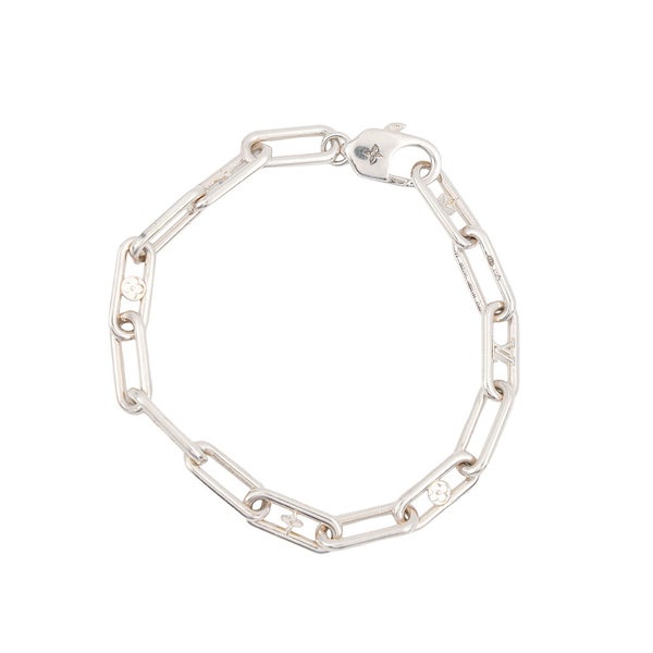ルイヴィトン ブレスレット スリーク モノグラム Ag925 サイズM M1358M LOUIS VUITTON アクセサリー