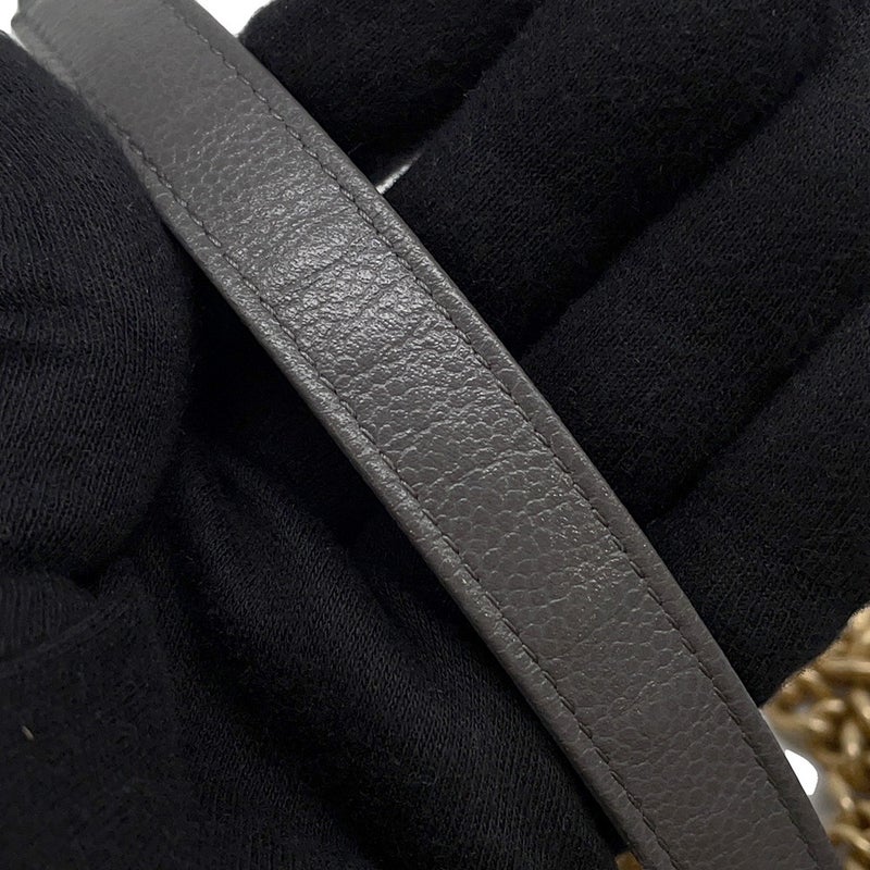 シャネル チェーンウォレット ボーイシャネル15 キャビアスキン A67364 CHANEL 財布
