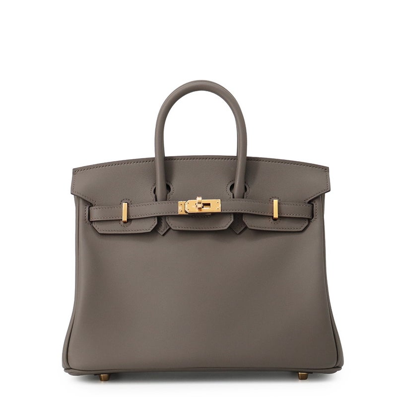 エルメス バーキン25 エタン/ゴールド金具 スイフト G刻印 HERMES Birkin ハンドバッグ