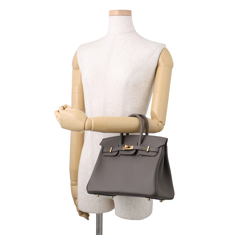エルメス バーキン25 エタン/ゴールド金具 スイフト G刻印 HERMES Birkin ハンドバッグ
